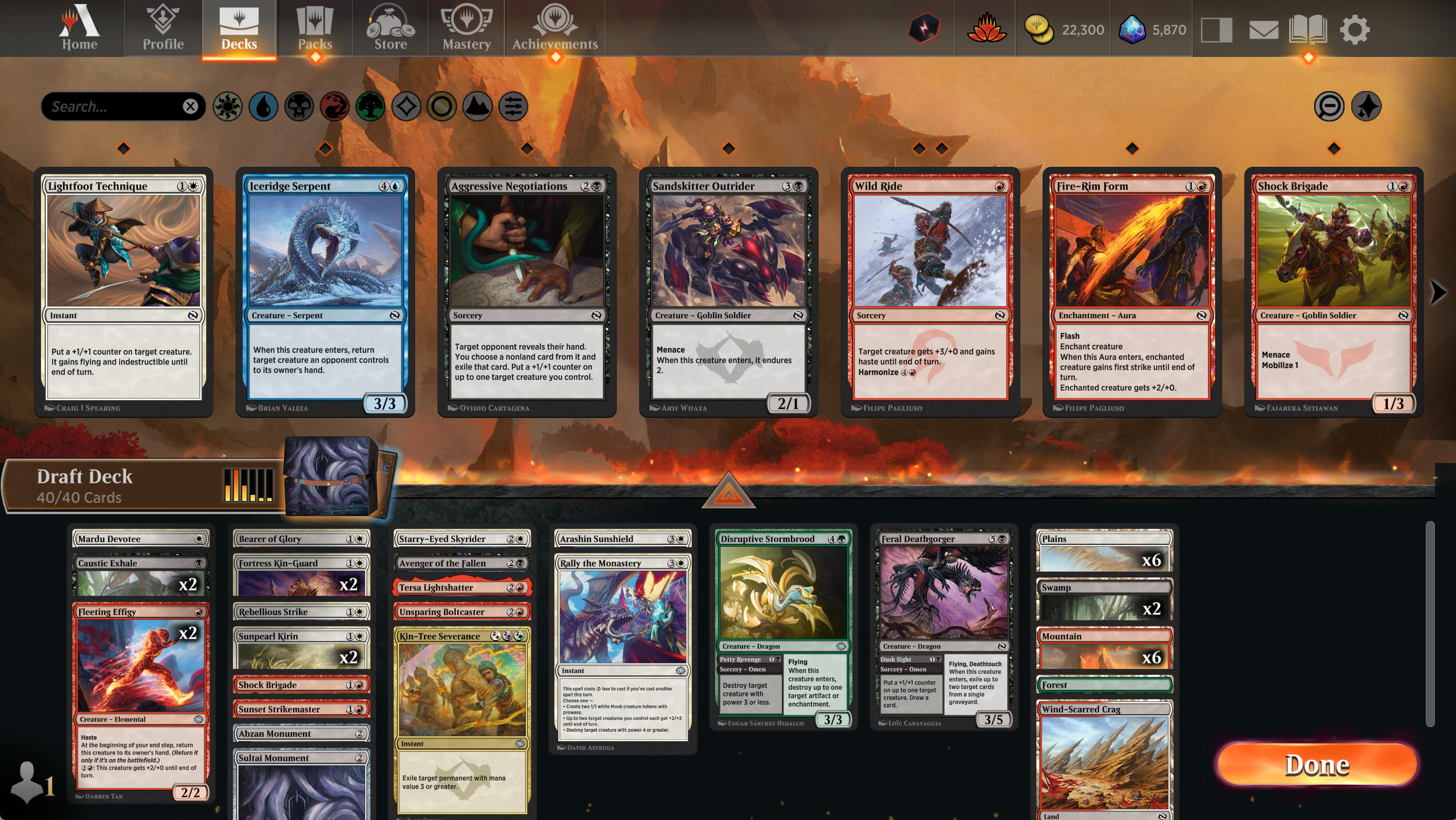 an image of draft deck