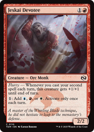 card image of Jeskai Devotee