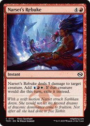 card image of Narset’s Rebuke