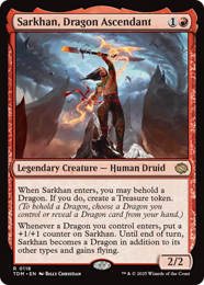 card image of Sarkhan, Dragon Ascendant